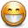 Face, grin DarkSlateGray icon