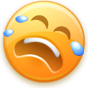 Cry, smiley Khaki icon