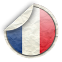 france, french, flag Black icon