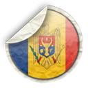 Drapel, moldova, flag, Md Black icon