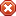 octagon, cross Firebrick icon