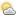 Cloud, sun, weather Goldenrod icon