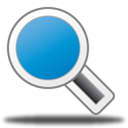 search, magnifying glass, Find, zoom Black icon