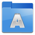 Folder, A DodgerBlue icon