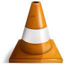 Traffic, Vlc, Build, cone Black icon