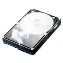 Harddrive, Hdd, drive Black icon
