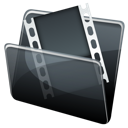 movie, video, Folder DarkSlateGray icon