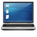 Computer, Laptop DarkSlateBlue icon