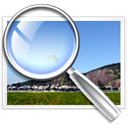 search, zoom, image, magnifying glass, Find Black icon