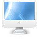 screen, mac, monitor CornflowerBlue icon