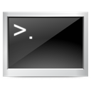 Console, terminal, Dos DarkSlateGray icon
