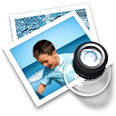 photos, images, preview Black icon