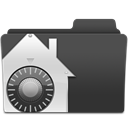 vault, Folder DarkSlateGray icon