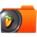 sampler, Fruity loops OrangeRed icon