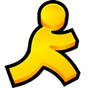 Messenger, instant, Aol Gold icon