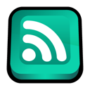 feed, Rss LightSeaGreen icon
