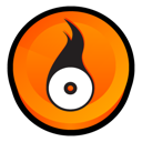 media, Easy, roxio, Creator DarkOrange icon