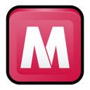 Mcafee, Center, security IndianRed icon
