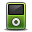 green, Apple, ipod, mp3 player DarkSlateGray icon