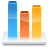 Stats graph CornflowerBlue icon