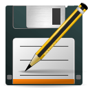 As, save, document DarkSlateGray icon