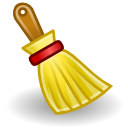 sweep, Clear, Brush, broom DarkGoldenrod icon