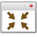 view, Restore LightGray icon