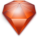 diamond, ruby, jewel Black icon