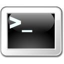 terminal, root, Gksu DarkSlateGray icon