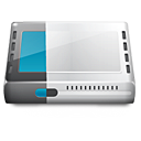 d-link, router, Modem, Applet Gainsboro icon
