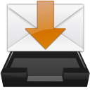 mail, inbox WhiteSmoke icon