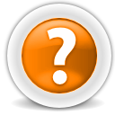 Badge, help, question mark Gainsboro icon
