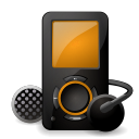 mount, ipod Black icon