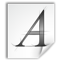 Character, type, Font WhiteSmoke icon