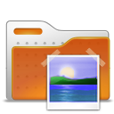 image, photo, Folder Chocolate icon