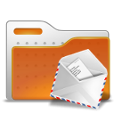 envelope, Folder, mail Chocolate icon