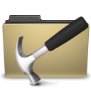 Folder, Development, manilla DarkKhaki icon