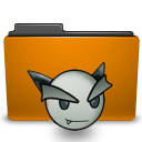 Orange, Folder, Deviantart DarkGoldenrod icon