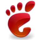 start, here, red, Gnome Black icon