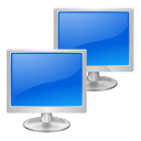 network RoyalBlue icon