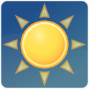 weather, Sunny DarkSlateBlue icon