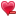 Heart, Minus Crimson icon