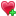 Heart, plus Crimson icon