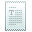Text, document, receipt Gainsboro icon