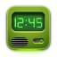 Clock OliveDrab icon