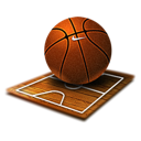 Ball, sport, Basket, Basketball Black icon