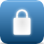 Lock, secure, privacy SteelBlue icon