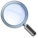 magnifying glass, zoom, Find, search Black icon