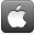 Apple, Logo, icloud DarkSlateGray icon