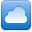 Cloud, mobileme RoyalBlue icon